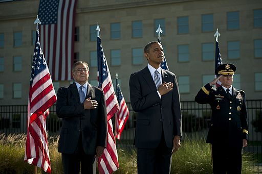 President Barack Obama visits Pentagon for Sept. 11 ceremony - Washington, D.C. 2012