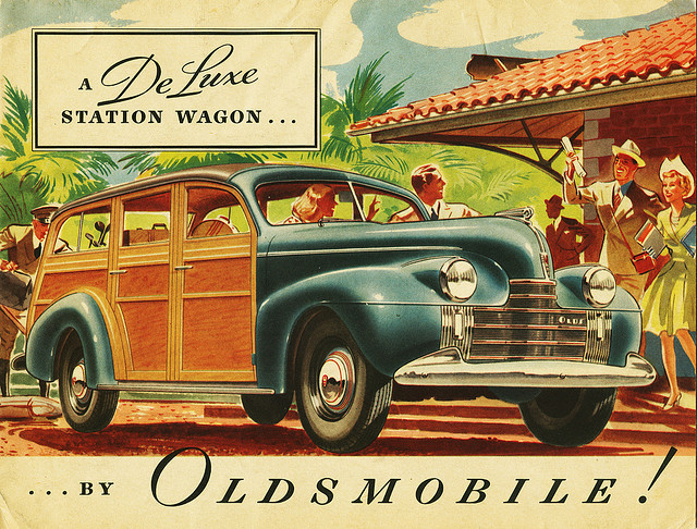 1940 Oldsmobile Station Wagon