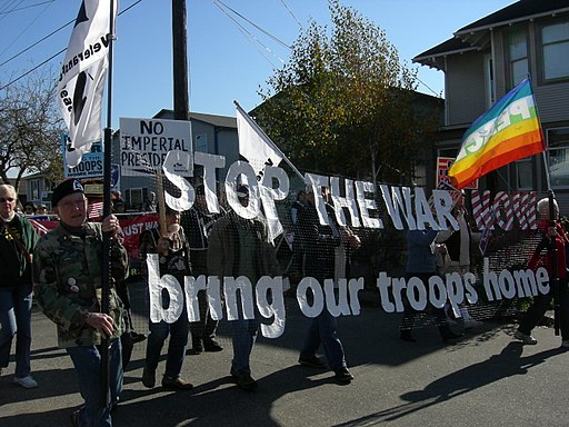 27 Oct 2007 Seattle Demo - Vets for Peace 02