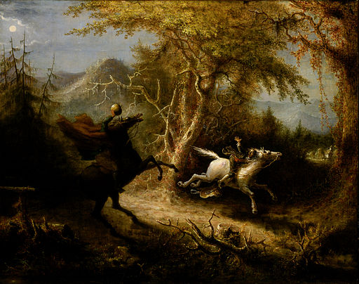 John Quidor - The Headless Horseman Pursuing Ichabod Crane - Google Art Project