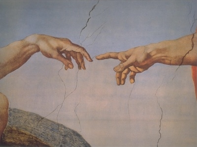 Creation of Adam (Michelangelo) Detail