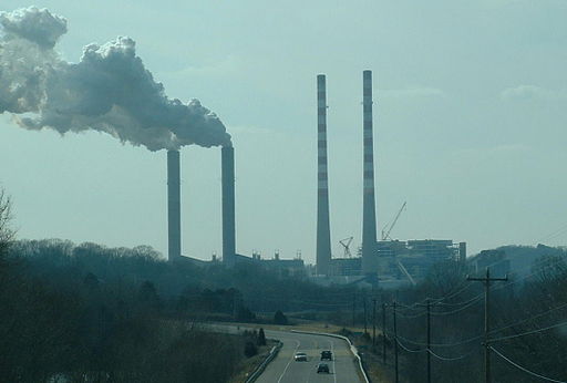 Cumberland Power Plant smokestacks