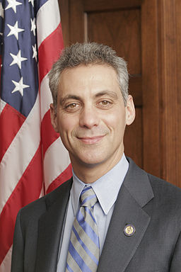 Rahm Emanuel, official photo portrait color