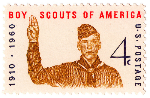 Stamp US 1960 4c Boy Scouts of America