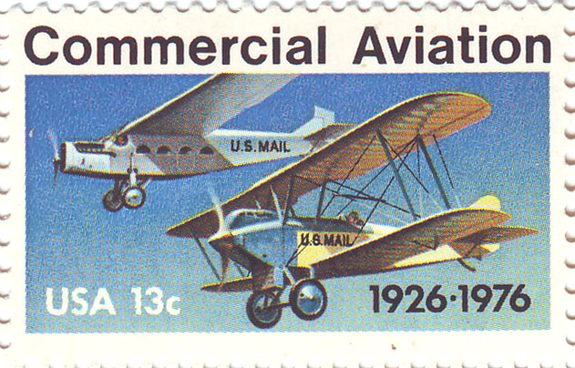 Commercial Aviation Stamp 1926-76 Scott -1684