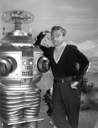 Lost in Space Jonathan Harris & Robot 1967